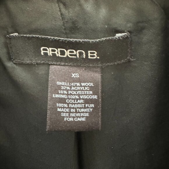 Arden B Gorgeous Black Boucle jacket, size XS - Picture 4 of 6